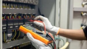 electrical panel inspection by a professional electrician