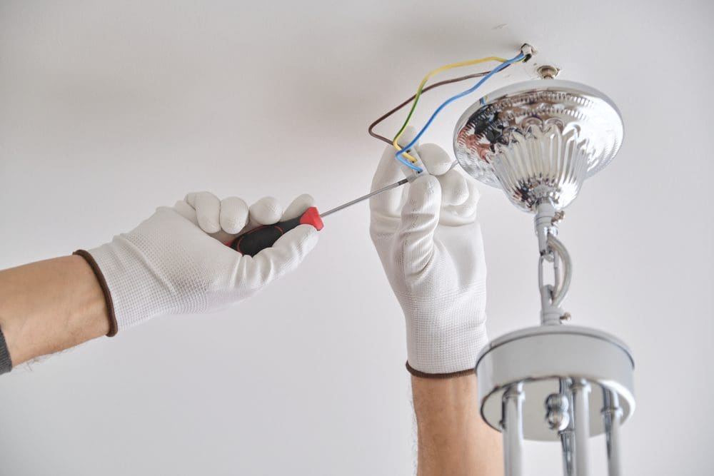 Light fixture repair and installation services